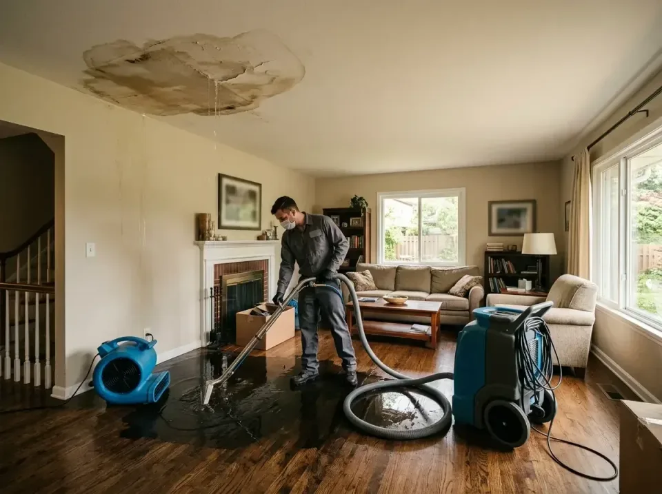 attic-pipe-burst-ceiling-drip-008 — frequently asked questions, Water Damage Restoration & Carpet Care in Great Falls, MT